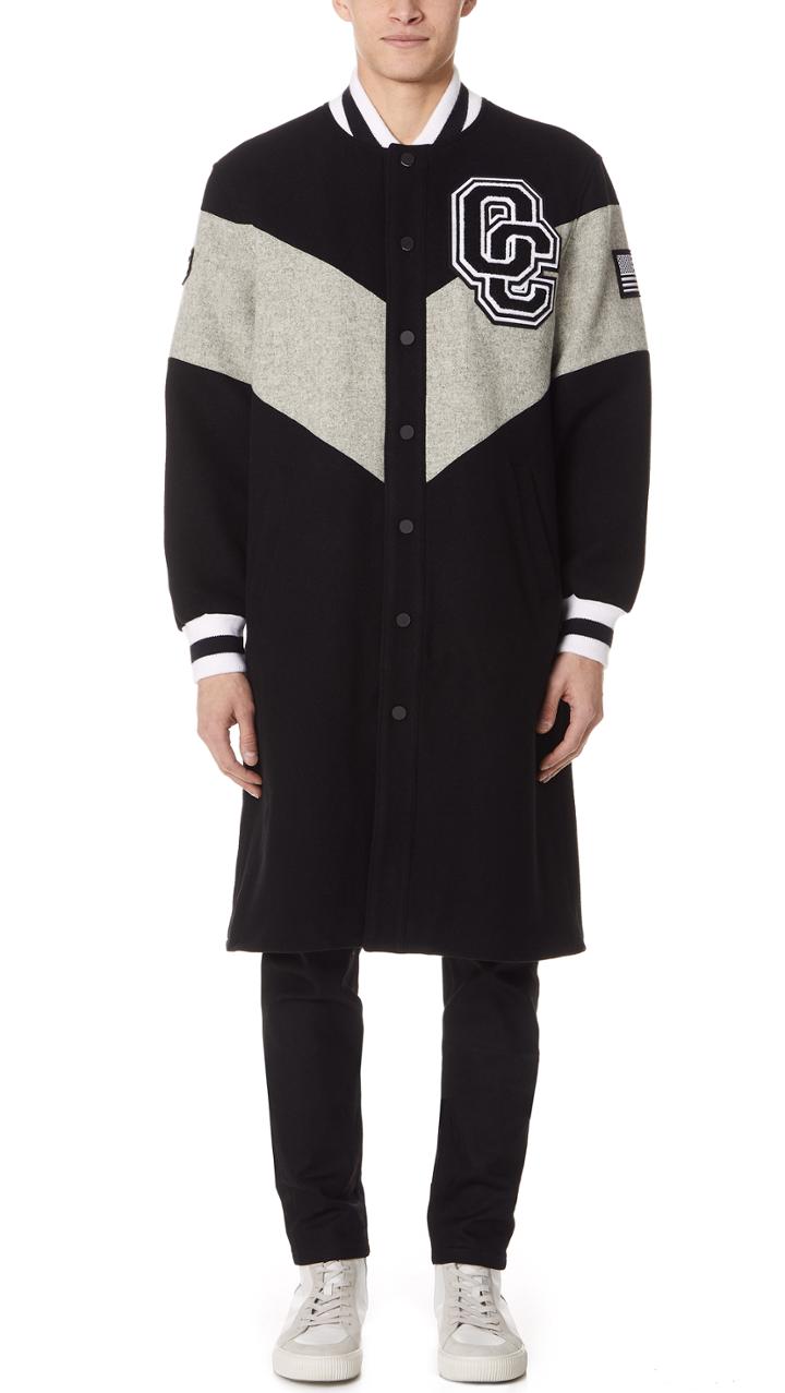 Opening Ceremony Alpha Long Varsity Jacket