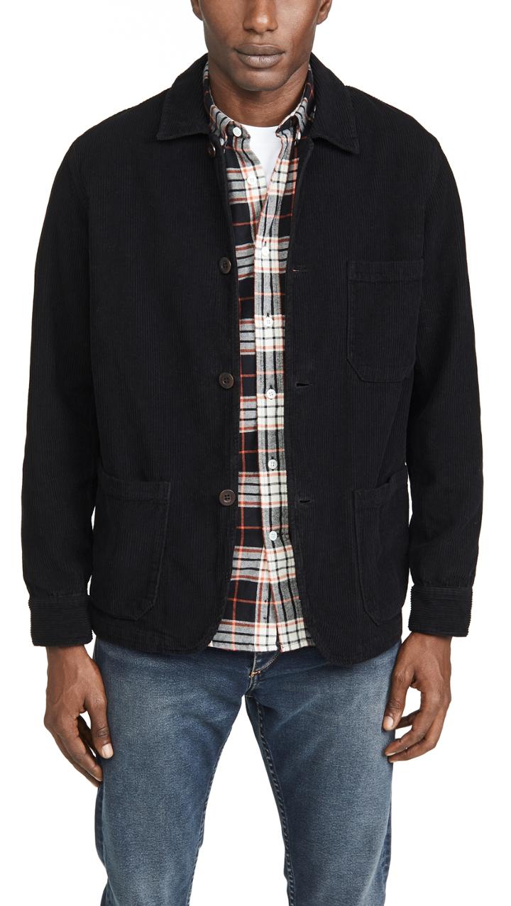 Portuguese Flannel Labura Corduroy Chore Jacket