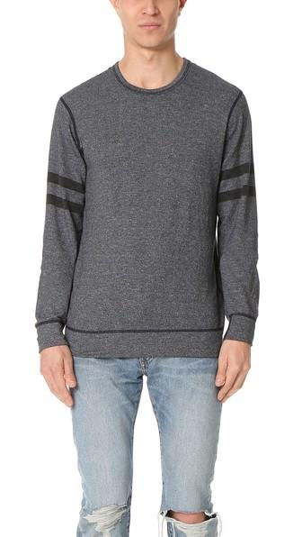 Splendid Mills Graphic Crew Neck Sweatshirt