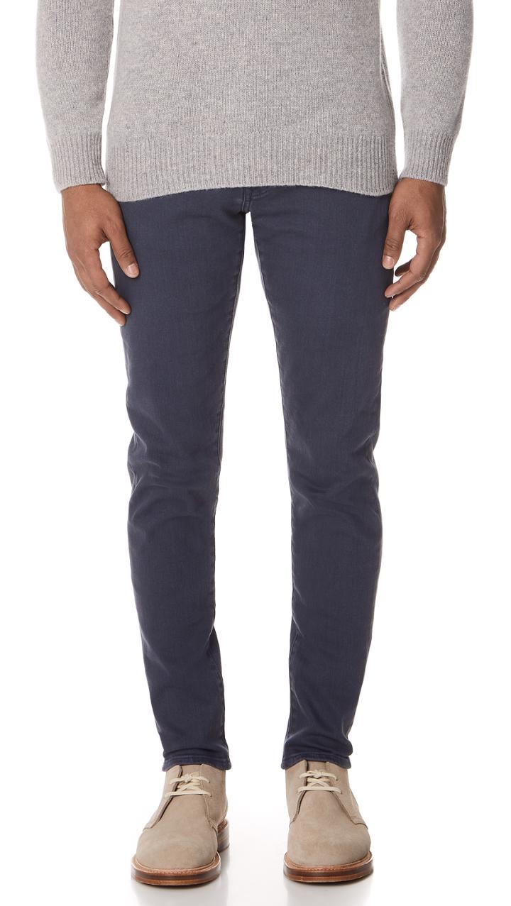 Club Monaco Super Slim Steel Jeans