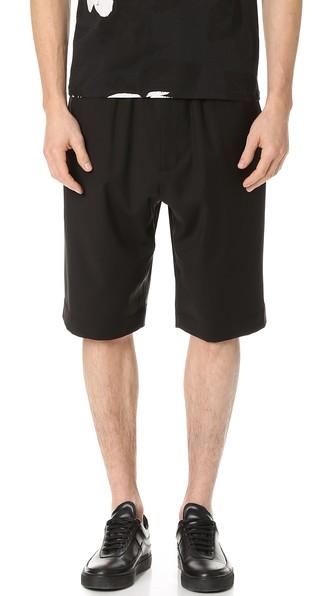 3 1 Phillip Lim Tapered Shorts With Knit Waistband