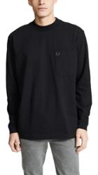 Fred Perry High Neck T Shirt
