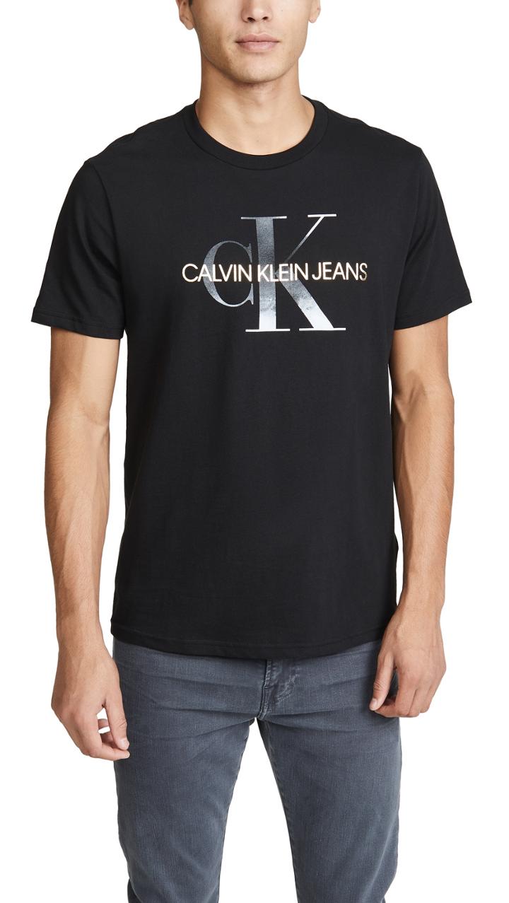 Calvin Klein Jeans Gold Monogram Tee