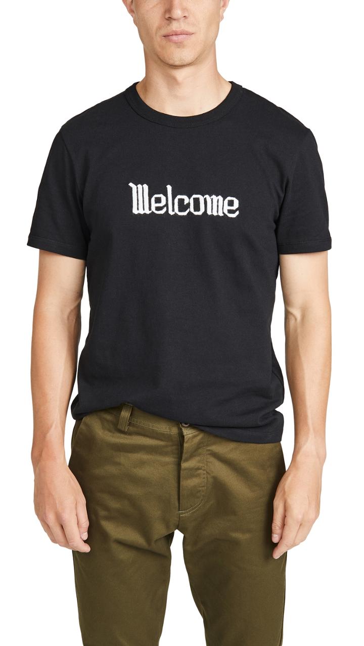 Ami Welcome Short Sleeve Tee