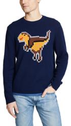 Coach 1941 Pixel Rexy Intarsia Sweater