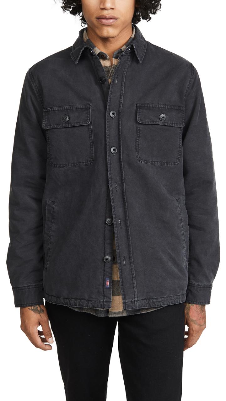 Faherty Blanket Lined Cpo Jacket