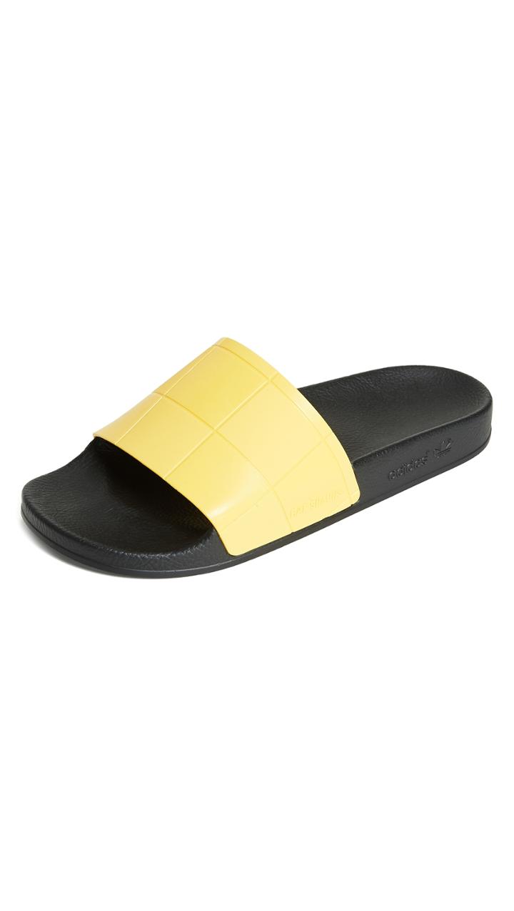 Adidas By Raf Simons Adilette Checkerboard Slides