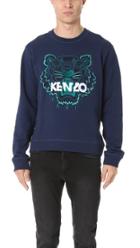 Kenzo Embroidered Tiger Crew Sweatshirt