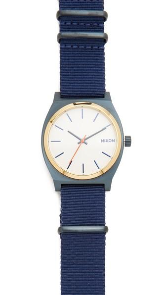 Nixon Time Teller Nato Strap Watch