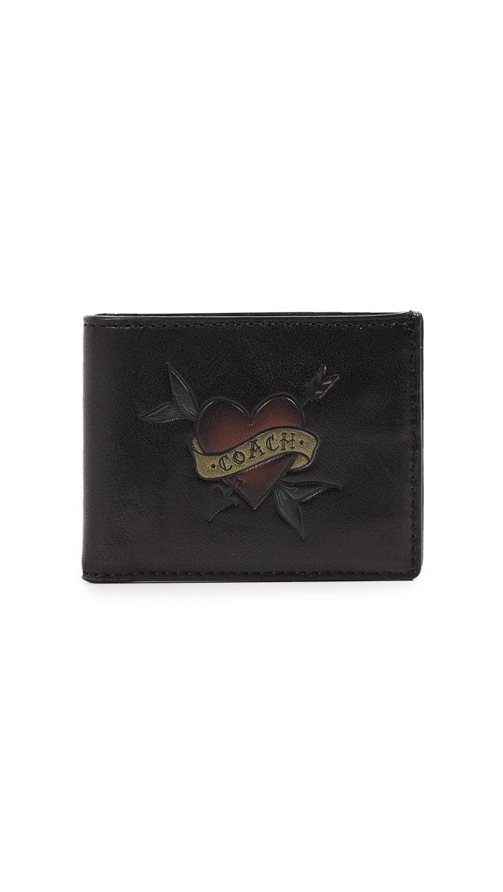Coach New York Tattoo Wallet