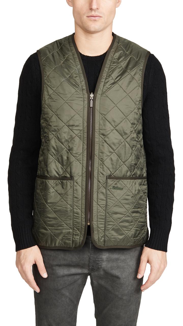 Barbour Polarquilt Waistcoat Full Zip Vest