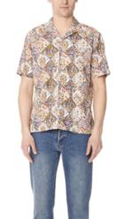 Gitman Vintage Short Sleeve Tile Batik Shirt