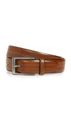 Ted Baker Aggra Stitch Detail Leather Belt