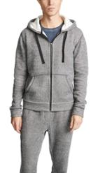Atm Collection Double Faced Zip Hoodie