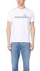 Maison Kitsune Lovebirds Tee