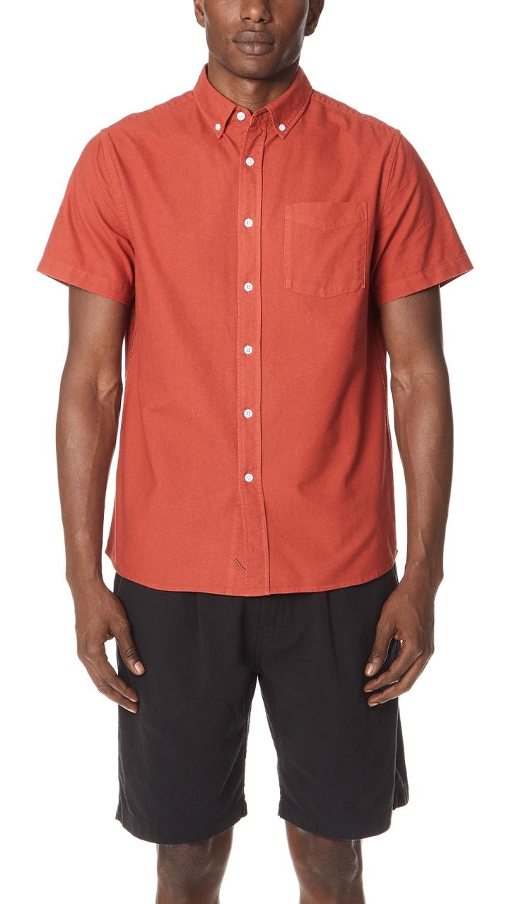 Saturdays Nyc Esquina Oxford Shirt