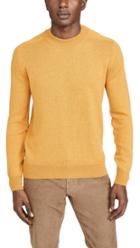 De Bonne Facture Long Sleeve Mock Neck Alpaca Sweater