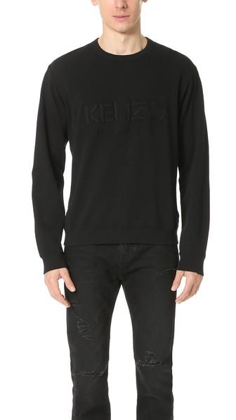 Kenzo Light Cotton Molleton Sweatshirt