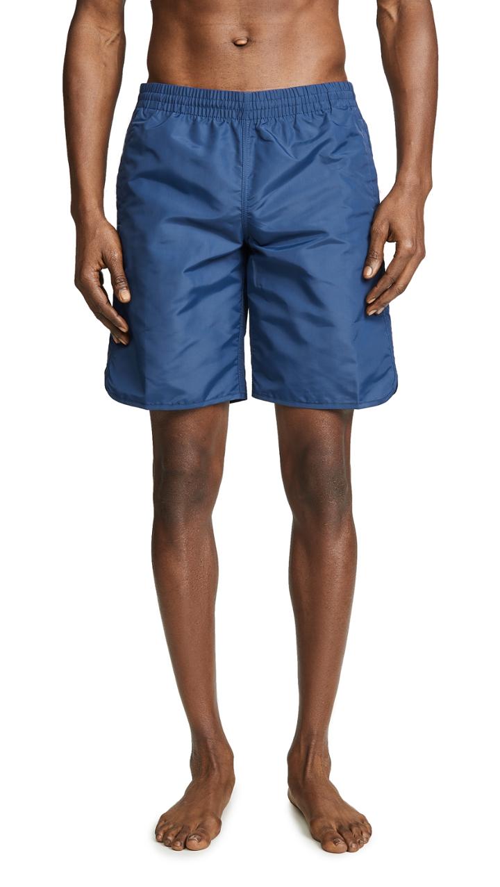Sundek Elastic Round Swim Trunks