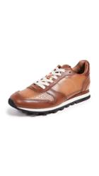 Coach New York Burnished Leather C118 Sneakers