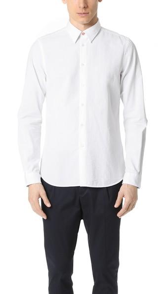 Ps By Paul Smith Seersucker Shirt