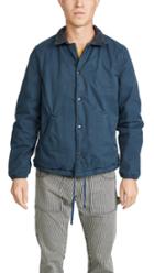 Save Khaki Sherpa Lined Warm Up Jacket
