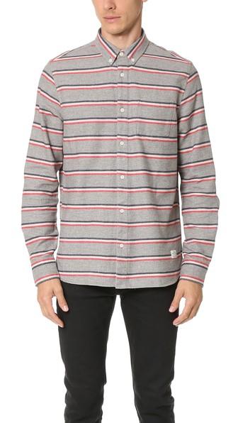 Penfield Hants Brushed Cotton Stripe Shirt