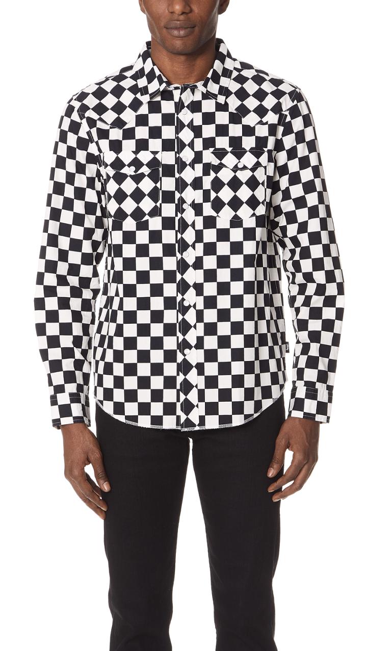 Stussy Checker Western Shirt