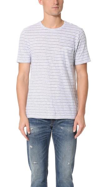 Club Monaco Multi Stripe Tee