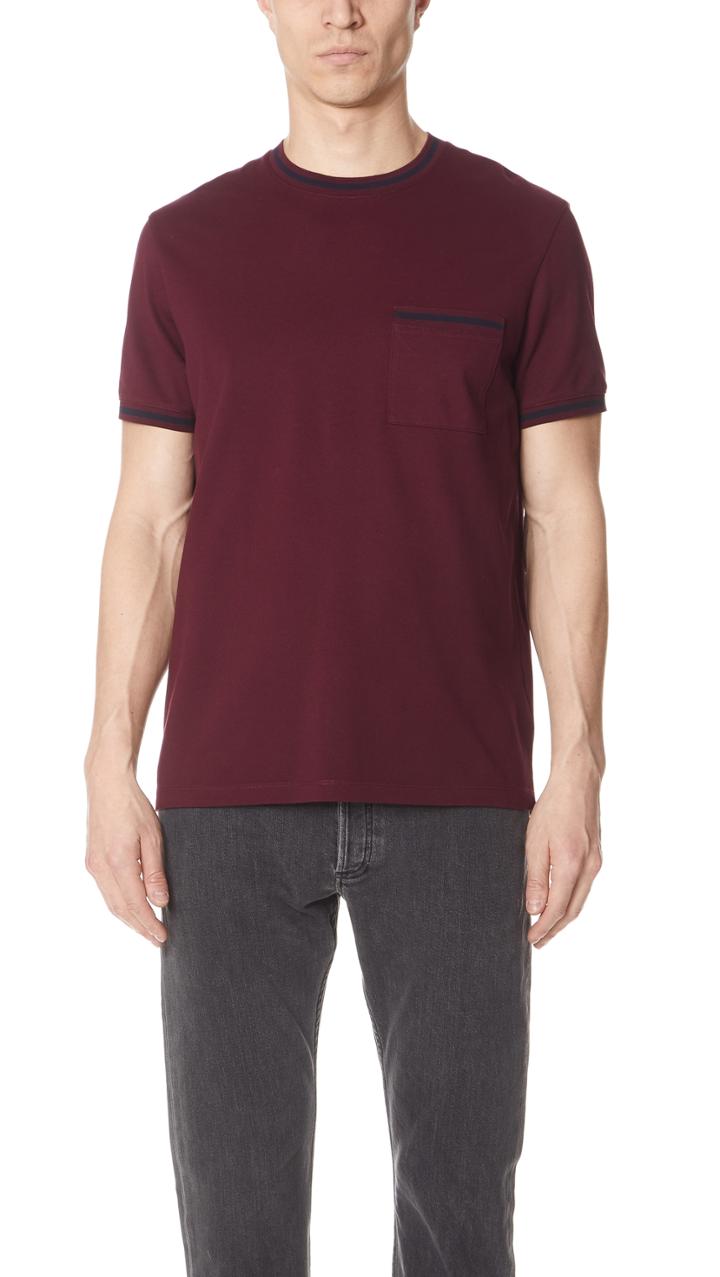Club Monaco Short Sleeve Pique Tee