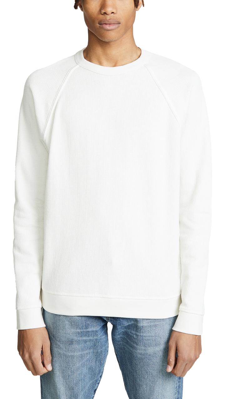 Vince Flatback Rib Crew Neck Shirt