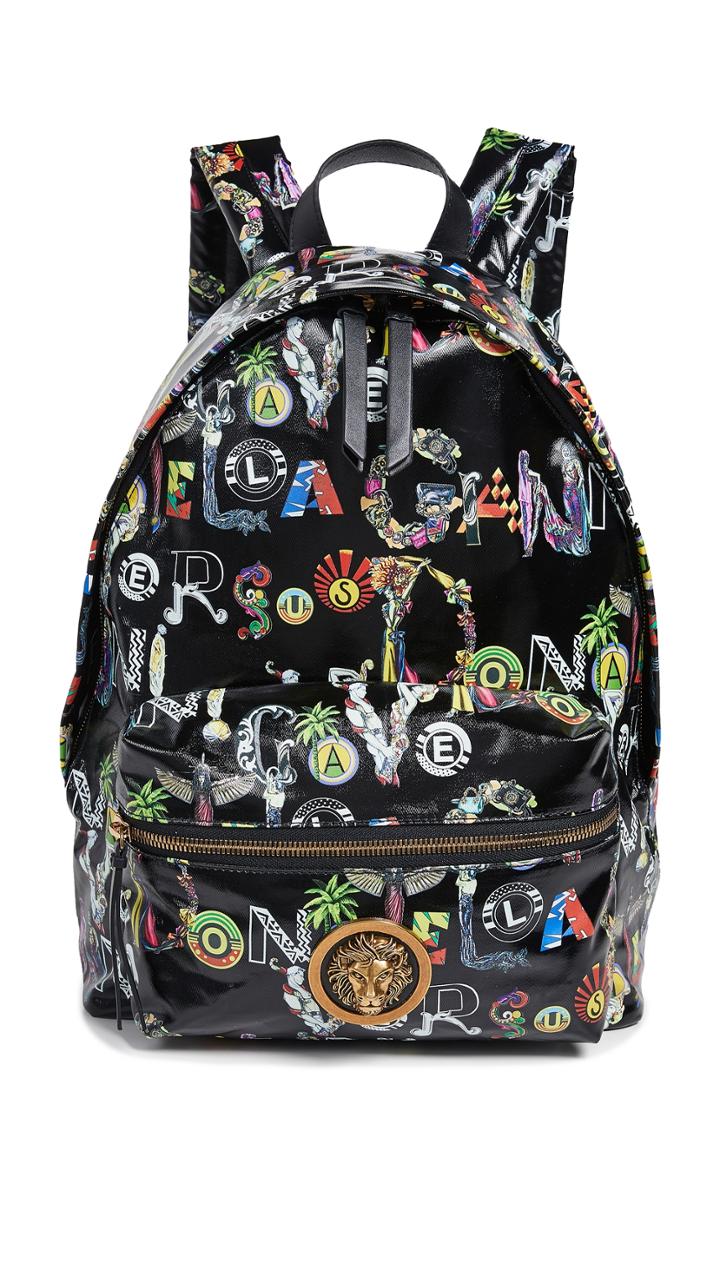 Versus Versace Print Backpack