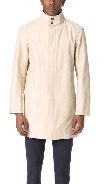 Club Monaco Lightweight Funnel Neck Trench