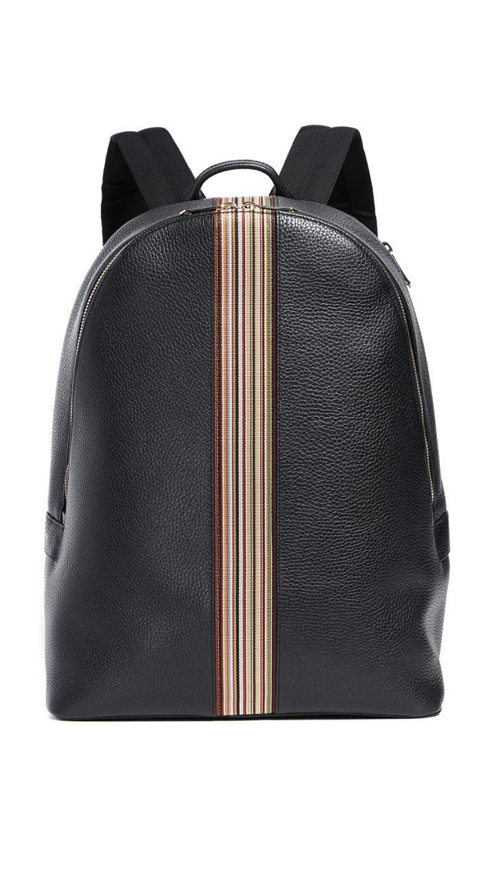 Paul Smith Multistripe Webbing Rucksack
