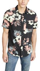 Rvca Romeo Floral Short Sleeve Shirt