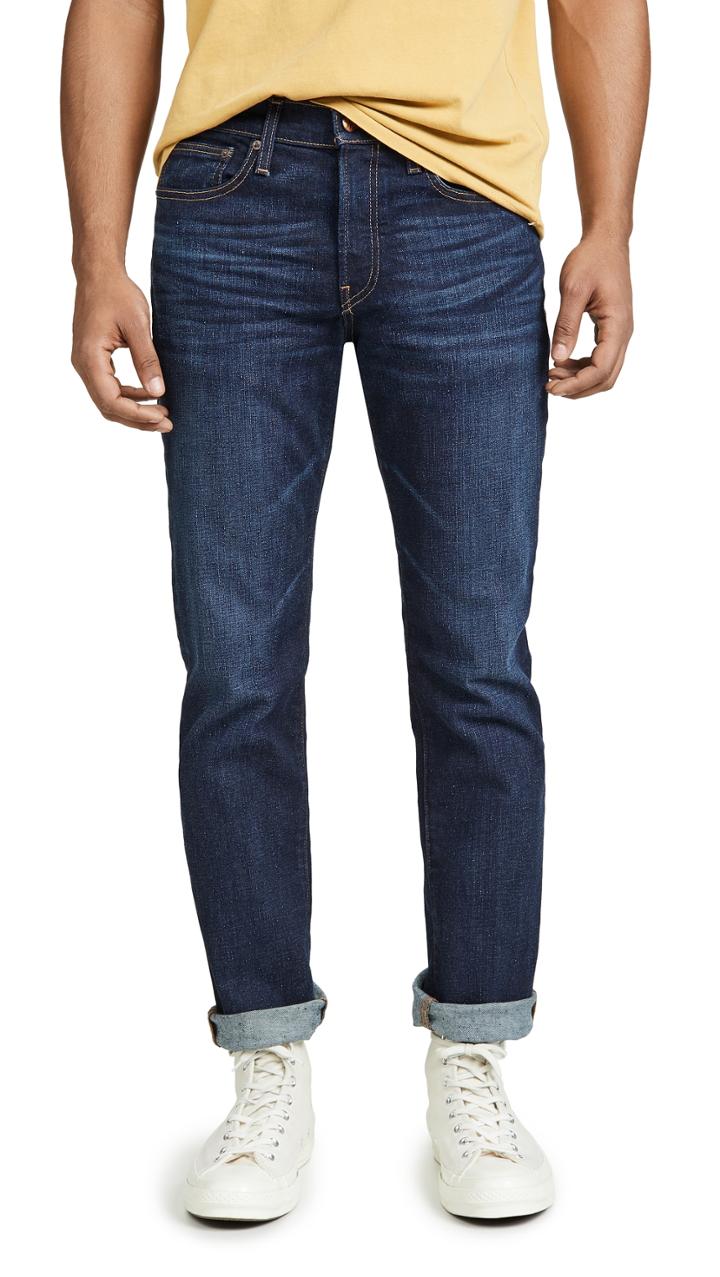 Madewell Slim Jeans In Dark Worn