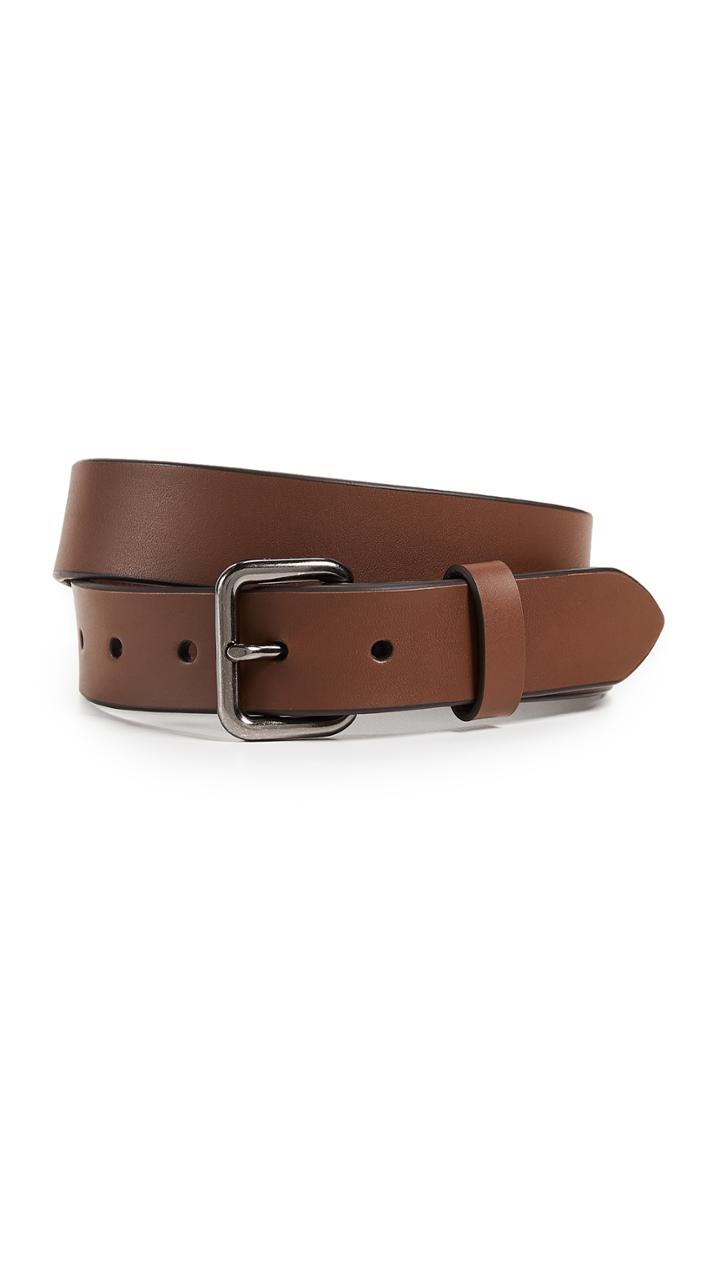 Coach New York Smooth Leather Belt