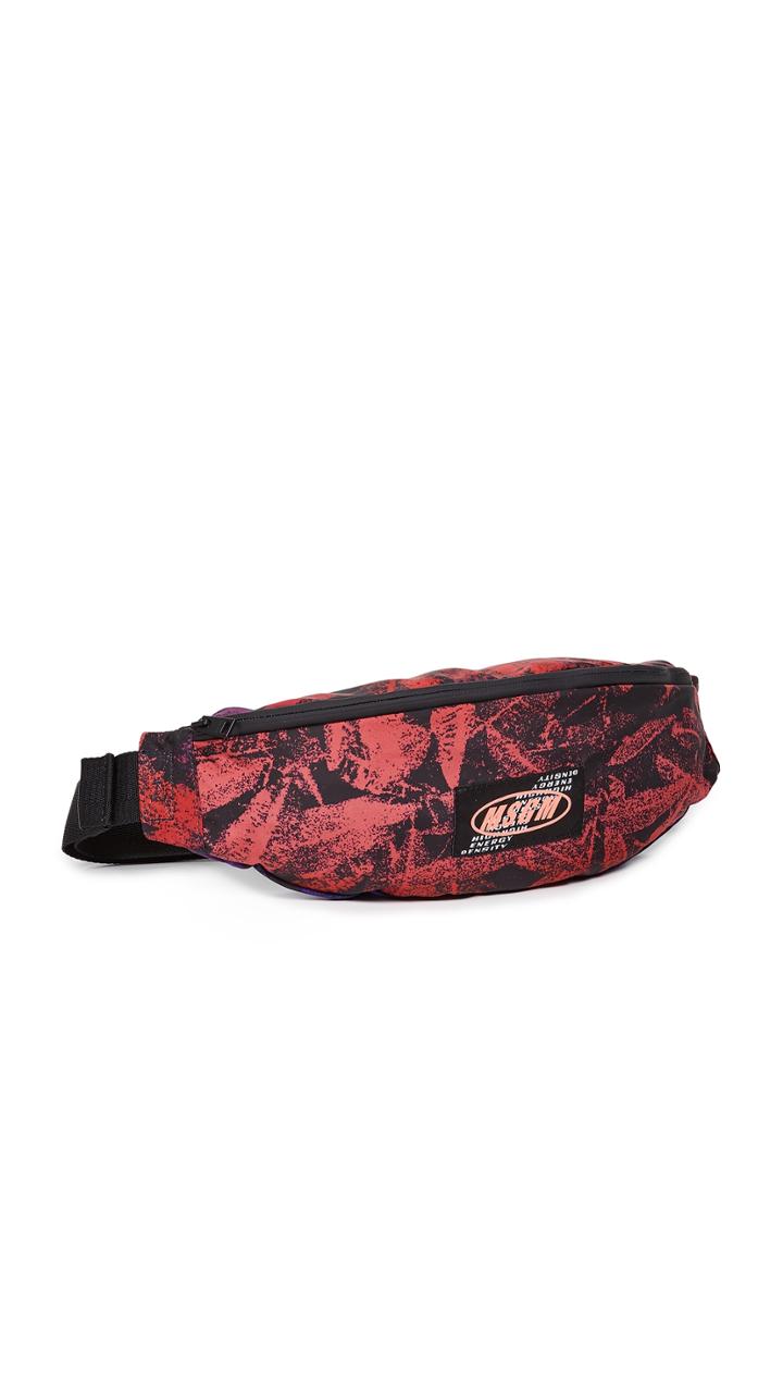 Msgm Printed Bum Bag