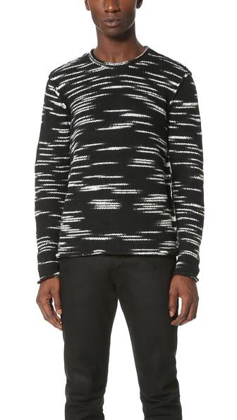 Ovadia Sons Roll Edge Sweater