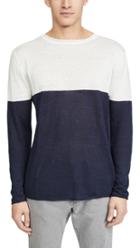 Onia Kevin Linen Crew Neck Sweater