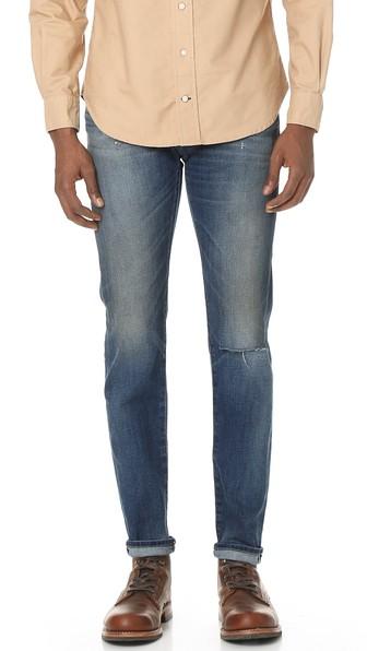 Current Elliott The Selvedge Slim Jeans