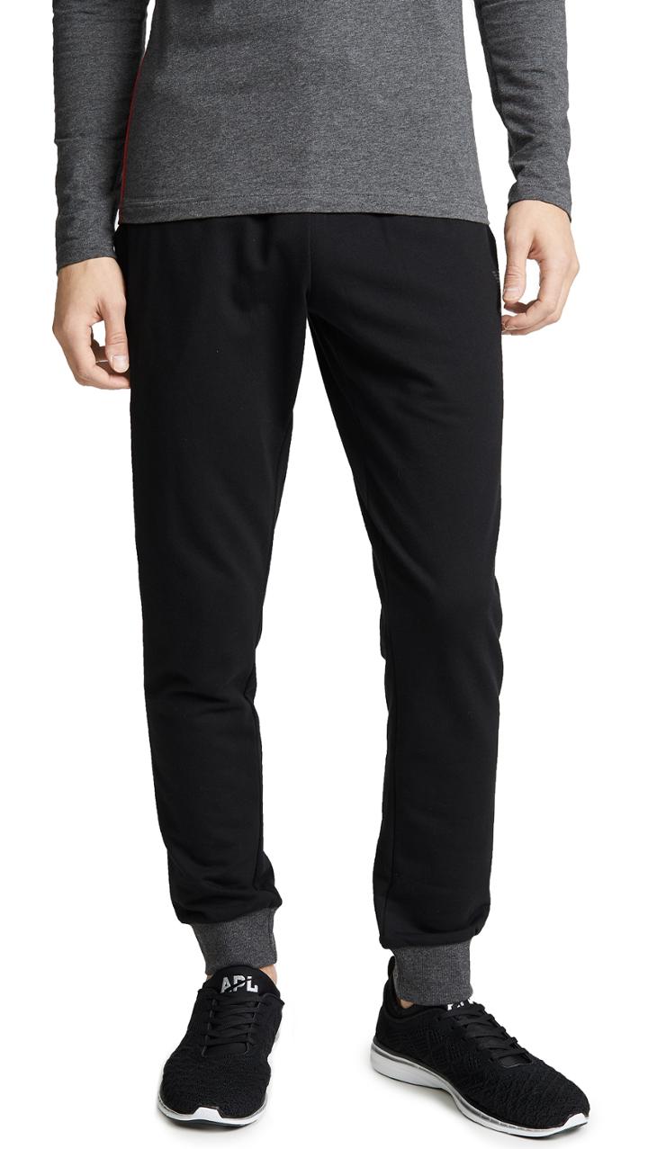 Emporio Armani Melange Terry Sweatpants