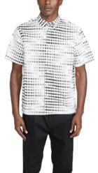 Saturdays Nyc Bruce Moon Phase Short Sleeve Shirt