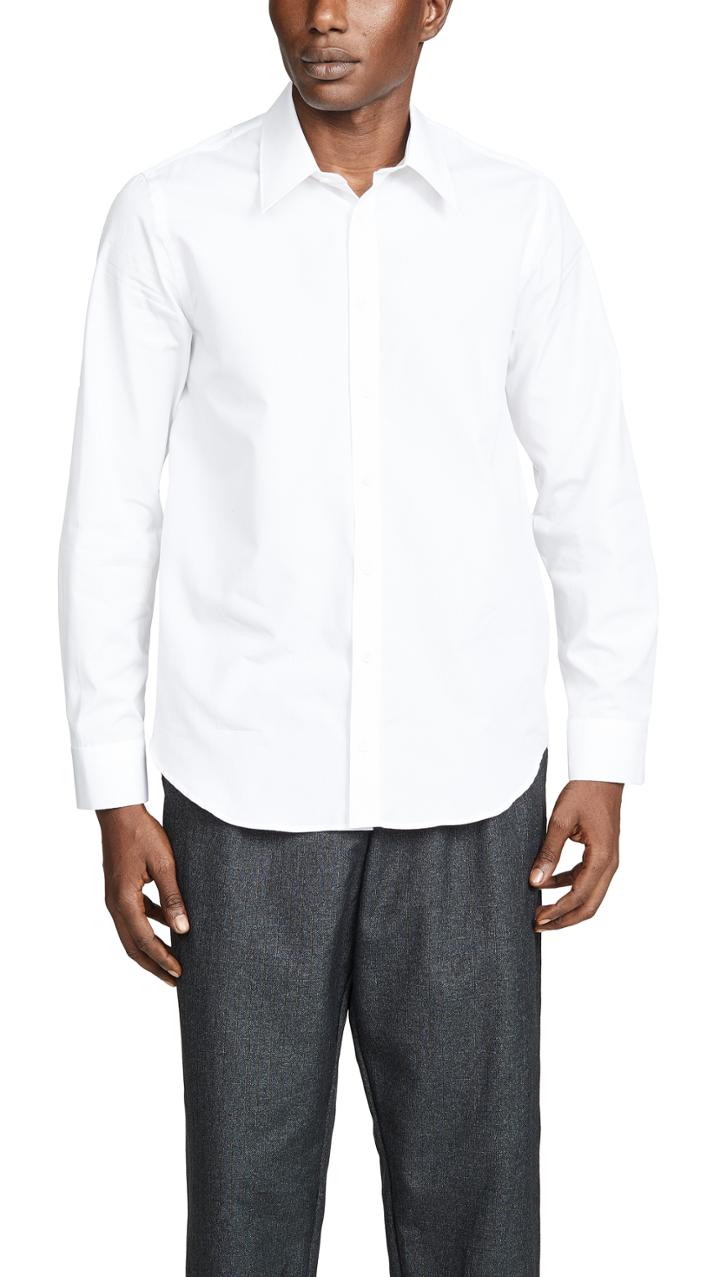 Helmut Lang Waistcoat Back Shirt
