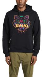 Kenzo Classic Tiger Embroidered Hoodie