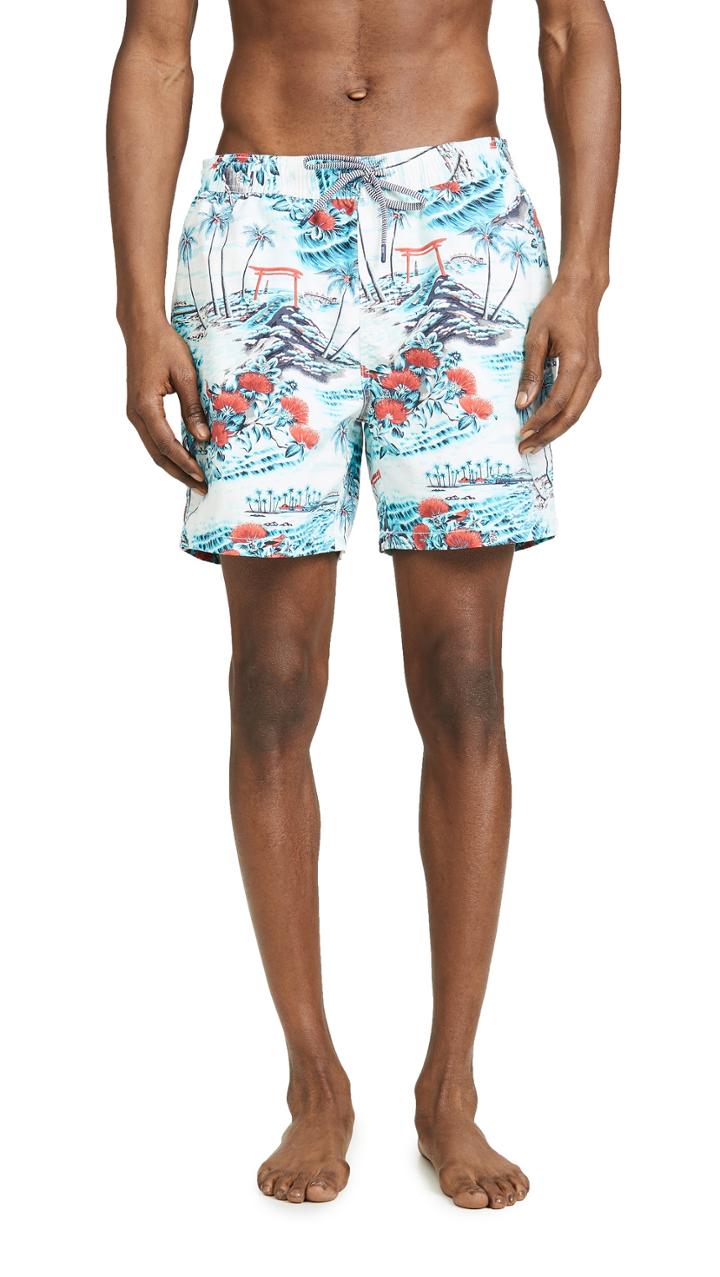 Reyn Spooner Summer Pareau Swim Trunks
