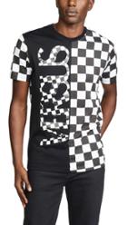Versus Checkerboard Split Tee