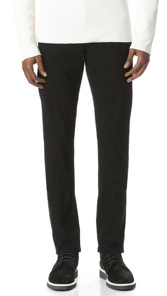 J Brand Kane Slim Straight Garment Dye Jeans