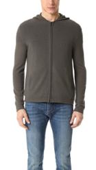 Theory Aires Kamero Cashmere Zip Hoodie
