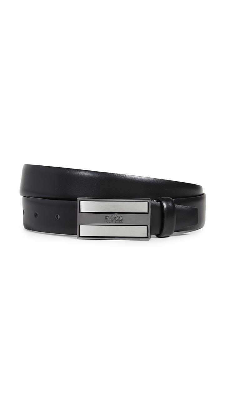 Boss Hugo Boss Bexter Plaque Buckle Belt